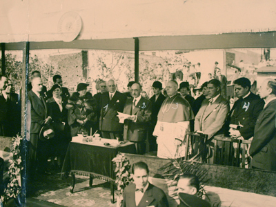Buenos Aires, San Telmo, Casa Colectiva América inauguration, 1935