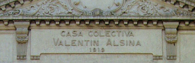 Buenos Aires, Parque Patricios, Casa Colectiva Valentín Alsina, 1919