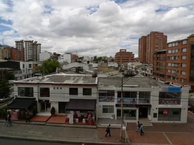 City view, from Atlantis shopping center, Bogotá