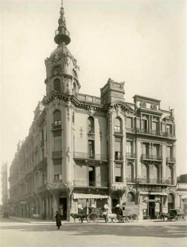 Buenos Aires, San Nicolás, Tribunales, Plaza Lavalle, Palacio Costaguta, Alfredo Massüe, Art Nouveau