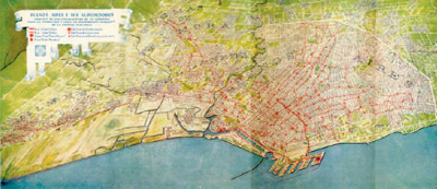CIAE company report, Buenos Aires map