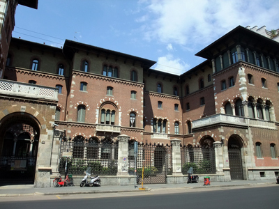 Cecilio Arpesani, Palazzo Gonzaga di Vescovado, Milan