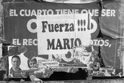 Argentina, Chubut, Trelew, Fuerza Mario poster