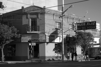 Argentina, Chubut, Trelew, street scene