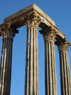 Portugal, Évora, templo romano, Roman temple