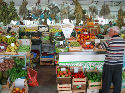 Portugal, Évora, mercado velho