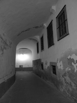 Portugal, Évora, street scene, night