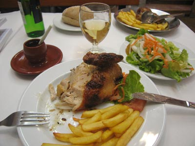 Portugal, food, frango piri-piri, Restaurante Bomjardin