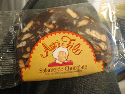 Portugal, food, doce, salame de chocolate