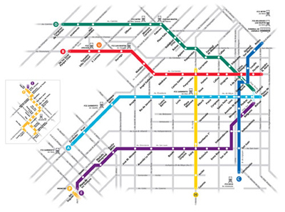 Buenos Aires, subte, mapa, 2011, Diseño Shakespear