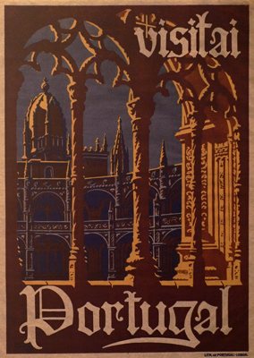 Portugal, Sociedade Propaganda de Portugal, Mosteiro dos Jerónimos, poster