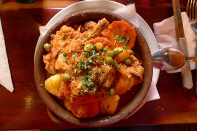 Argentina, Salta, Doña Salta, guiso de conejo, rabbit stew