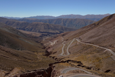 Argentina, Jujuy, Cuesta del Lipán