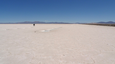 Argentina, Jujuy, Salinas Grandes, salt flats