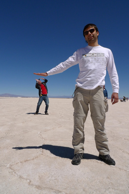 Argentina, Jujuy, Salinas Grandes, salt flats