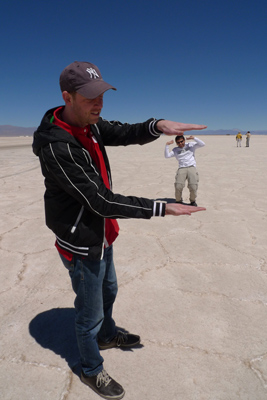 Argentina, Jujuy, Salinas Grandes, salt flats