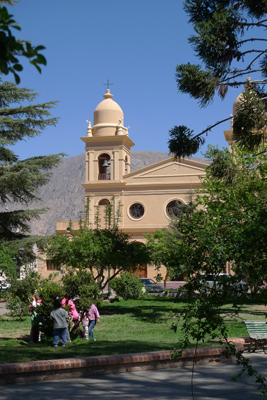 Argentina, Salta, Cafayate, plaza