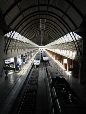 España, Spain, Sevilla, AVE, high-speed train