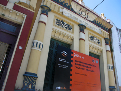 Buenos Aires, Barracas, logia masónica, Hijos del Trabajo