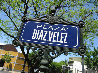 Buenos Aires, Barracas, Plaza Díaz Vélez
