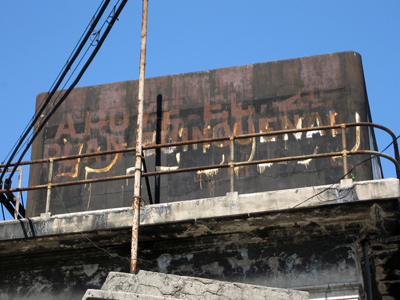 Buenos Aires, Barracas, billboard, Perón