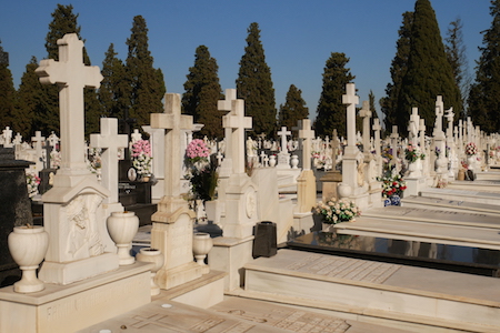 España, Spain, Andalucía, Sevilla, cemetery, cementerio, San Fernando